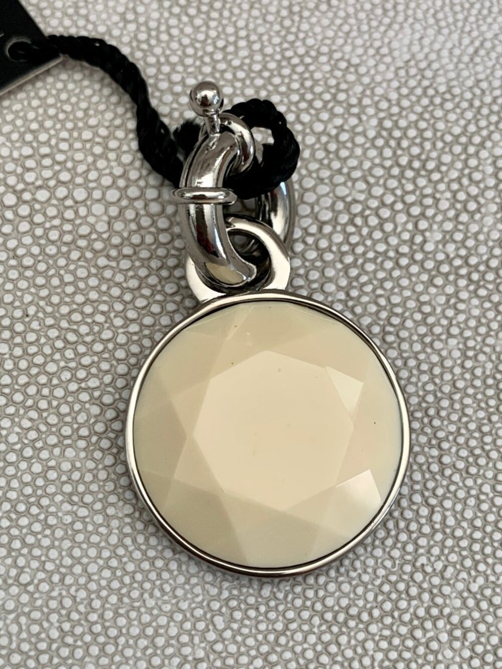 Dyrberg/Kern Desaray faceted resin pendant